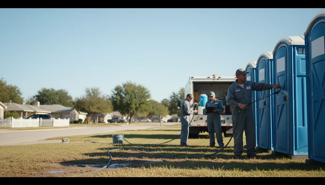 Long-Term Portable Toilet Rental in Thornburg, IA near me